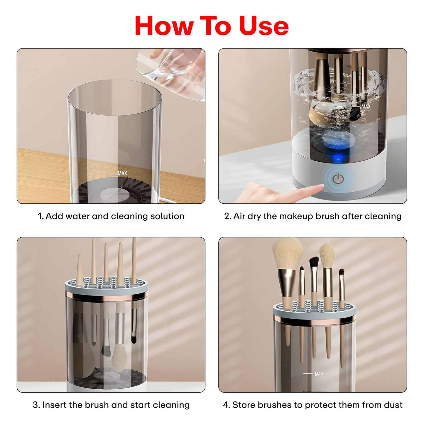 Makeup Brush Cleaner