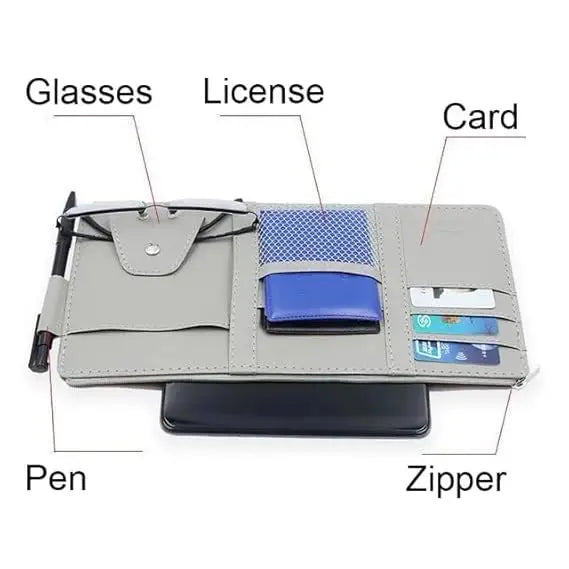 Selify Car Sun Visor Organizer